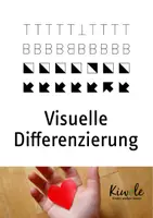 Vorschau - Arbeitsblätter - Visuelle Differenzierung von Buchstaben und Formen - Deckblatt