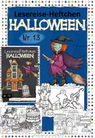 Vorschau - Arbeitsblätter - Lesereise-Heftchen Nr.13 Halloween - Deckblatt