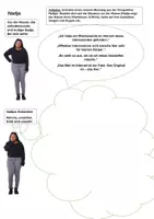 Vorschau - Arbeitsblätter - Innerer Monolog Lukas/ Nadja "Nicht mit mir!" - Seite 3