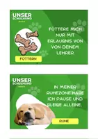 Vorschau - Arbeitsblätter - Schulhund Regeln für die Wand (Lehrer) - Seite 1