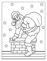 Vorschau - Mal- und Bastelvorlagen - 50 Ausmalbilder für den Winter und für Weihnachten - Seite 1