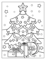 Vorschau - Mal- und Bastelvorlagen - 50 Ausmalbilder für den Winter und für Weihnachten - Seite 2