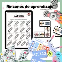 Vista previa - Unidades / Secuencias / Situaciones de Aprendizaje - Rincones NUMERACIÓN - Portada