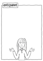 Vorschau - Arbeitsblätter - ENTSPANNUNG / entspannt - Gefühle kreativ erkunden - Sketchnotes - Seite 1