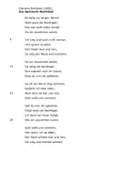 Vorschau - Klassenarbeiten - Klausur mit EHZ - Der Spinnerin Nachtlied Brentano - Interpretation, Analyse Gedichtanalyse Romantik Lyrik - Seite 2