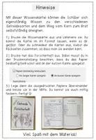 Vorschau - Unterrichtsreihen - Getreide - Wissenskartei und Forscherheft - vom Korn zum Brot - Seite 1
