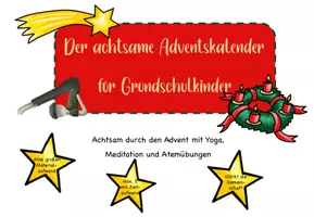 Vorschau - Spiele - Achtsamer Adventskalender für Grundschulkinder (Yoga, Meditation, etc.) - Seite 1