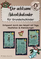 Vorschau - Spiele - Achtsamer Adventskalender für Grundschulkinder (Yoga, Meditation, etc.) - Deckblatt