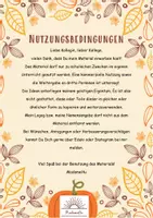 Vorschau - Mal- und Bastelvorlagen - Bildkarten (Fotos) zum Thema Halloween - Seite 1