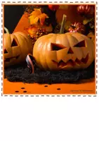 Vorschau - Mal- und Bastelvorlagen - Bildkarten (Fotos) zum Thema Halloween - Seite 3