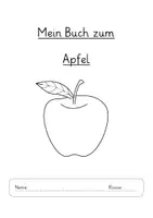 Vorschau - Arbeitsblätter - Selbstlernbuch zum Thema Apfel in der 1. Klasse - Seite 3