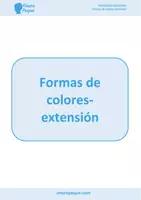 Vista previa - Juegos / Gamificación - PACK FORMAS DE COLORES. BÁSICO+EXTENSIÓN - página 1