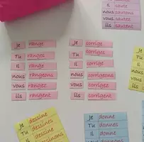 Aperçu - Cartes d'exercices - La conjugaison à manipuler (verbes du 1er groupe) - Page de couverture