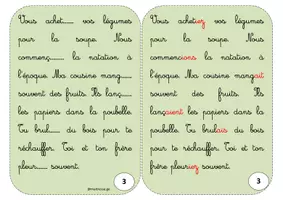 Aperçu - Feuilles d'exercices - Ateliers conjugaison - Page 3