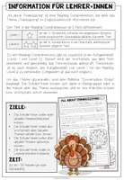Vorschau - Arbeitsblätter - Thanksgiving - Reading Comprehension (2-fach differenziert + Conversation Strips) - Seite 1