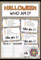 Vista previa - Juegos / Gamificación - HALLOWEEN - Who Am I? (Guessing Game) - Portada