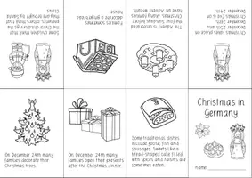Vorschau - Arbeitsblätter - Christmas around the world – Minibücher und Faltprojekte zu internationalen Weihnachtstraditionen (Englisch / Klasse 4) - Seite 3