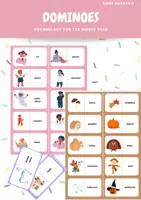 Vista previa - Juegos / Gamificación - DOMINOES. VOCABULARY FOR THE WHOLE YEAR! - Portada