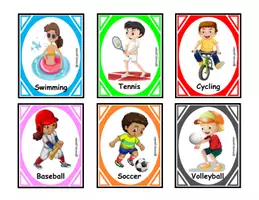 Vista previa - Juegos / Gamificación - SPORTS FLASHCARDS (48 Deportes en inglés) - página 2