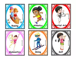 Vista previa - Juegos / Gamificación - SPORTS FLASHCARDS (48 Deportes en inglés) - página 3