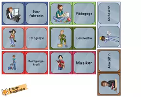 Vorschau - Spiele - Finde die Paare "Berufe" - Seite 3