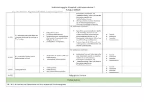 Vorschau - Lehrpläne/Lehrermaterial - Stoffverteilungsplan Wirtschaft und Kommunikation 7 - Seite 3