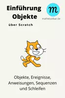 Vorschau - Arbeitsblätter - Einführung Objekte und Klassen mit Scratch (interaktiv) - Deckblatt
