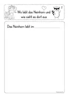 Vorschau - Arbeitsblätter - Bilderbuchprojekt am Beispiel "Das Neinhorn und die Schlangeweile" von Marc-Uwe Kling und Astrid Henn - Seite 3