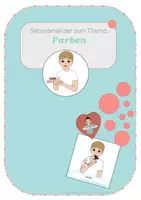 Vorschau - Arbeitsblätter - Materialpaket - Farben in der Gebärdensprache - Deckblatt