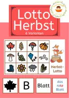 Vorschau - Spiele - Herbst - Lotto : 6 Varianten - Deckblatt