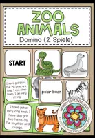 Vorschau - Spiele - ZOO ANIMALS - Domino (2-fach differenziert) - Deckblatt