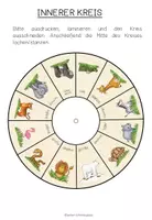 Vorschau - Arbeitsblätter - WILD ANIMALS - Vocabulary Wheel - Seite 3