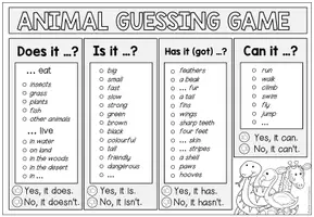 Vorschau - Spiele - ZOO ANIMALS - Guessing Game - Seite 2