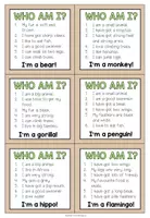 Vorschau - Spiele - ZOO ANIMALS - Who am I? - Game - Seite 2