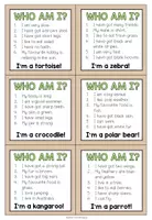 Vorschau - Spiele - ZOO ANIMALS - Who am I? - Game - Seite 3