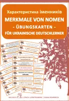 Vorschau - Aufgabenkarten - DaF / DaZ Ukrainisch: Merkmale von Nomen Herbst - Übungskarten - Deckblatt