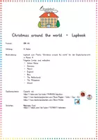 Vorschau - Arbeitsblätter - Christmas around the world – Interaktives Lapbook zur Weihnachtstraditionen (Englisch / Klasse 4) - Seite 1