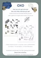 Aperçu - Jeux - Zoo Animals - Nought's & Crosses/Tic Tac Toe - Page de couverture