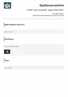 Vorschau - Arbeitsblätter - KUNST: tolles Ausmalbild - August Macke (PDF) - Seite 1