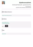 Vorschau - Merkblätter - Arbeitskodex Mathematik - organisatorischer Plan - Seite 1