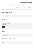 Vorschau - Lehrpläne/Lehrermaterial - Hamburg Digitaler Lehrerkalender 2021/22 alt rosa interaktiv - Seite 1