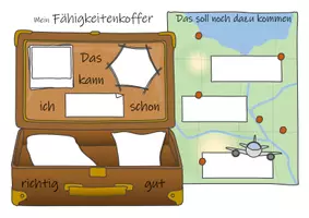 Vorschau - Arbeitsblätter - Lerncoaching - Mein Fähigkeitenkoffer - Seite 1