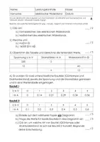 Vorschau - Arbeitsblätter - LK Widerstand Gruppe A und B - Deckblatt