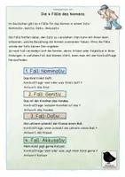 Vorschau - Unterrichtsreihen - Die 4 Fälle des Nomens: Grammatik Kartei Nr. 3 - Seite 2