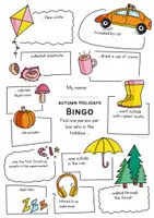 Vorschau - Arbeitsblätter - Herbstferien Bingo Englisch - Autumn holidays - Exchange after the Holidays - Seite 3