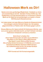 Vorschau - Spiele - Halloween Merk es Dir!-Spiel für DaF - Seite 1