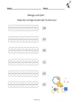 Vorschau - Arbeitsblätter - MENGE und ZAHL ZR 10 und ZR 20 - Mathe 1.Klasse - 28 Arbeitsblätter - Seite 2