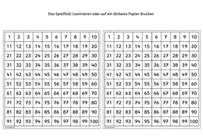 Vorschau - Spiele - Hundertertafel - Spiel zur Vertiefung (Klasse 2-3) #schulstartbyextraklasse - Seite 3