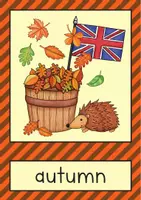 Vista previa - Tarjetas / Manipulativos - Autumn Flash Cards / Tarjetas con imágenes (inglés) - página 2
