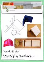 Vorschau - Stundenentwürfe - Werkstück: Vogelfutterdach - Feinsägen - Deckblatt